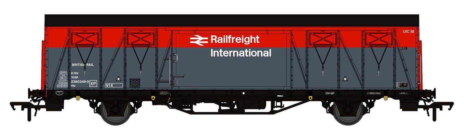 Rapido VIX No. 21 70 2380 249-9, Railfreight International red/grey [910008]