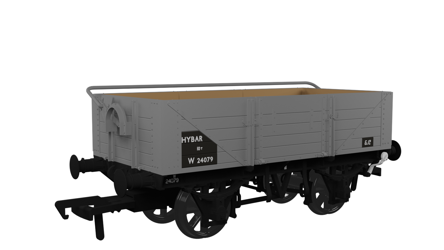 Rapido GWR 5-Plank Open Wagon Diagram O11 BR No.W24079 [943011]