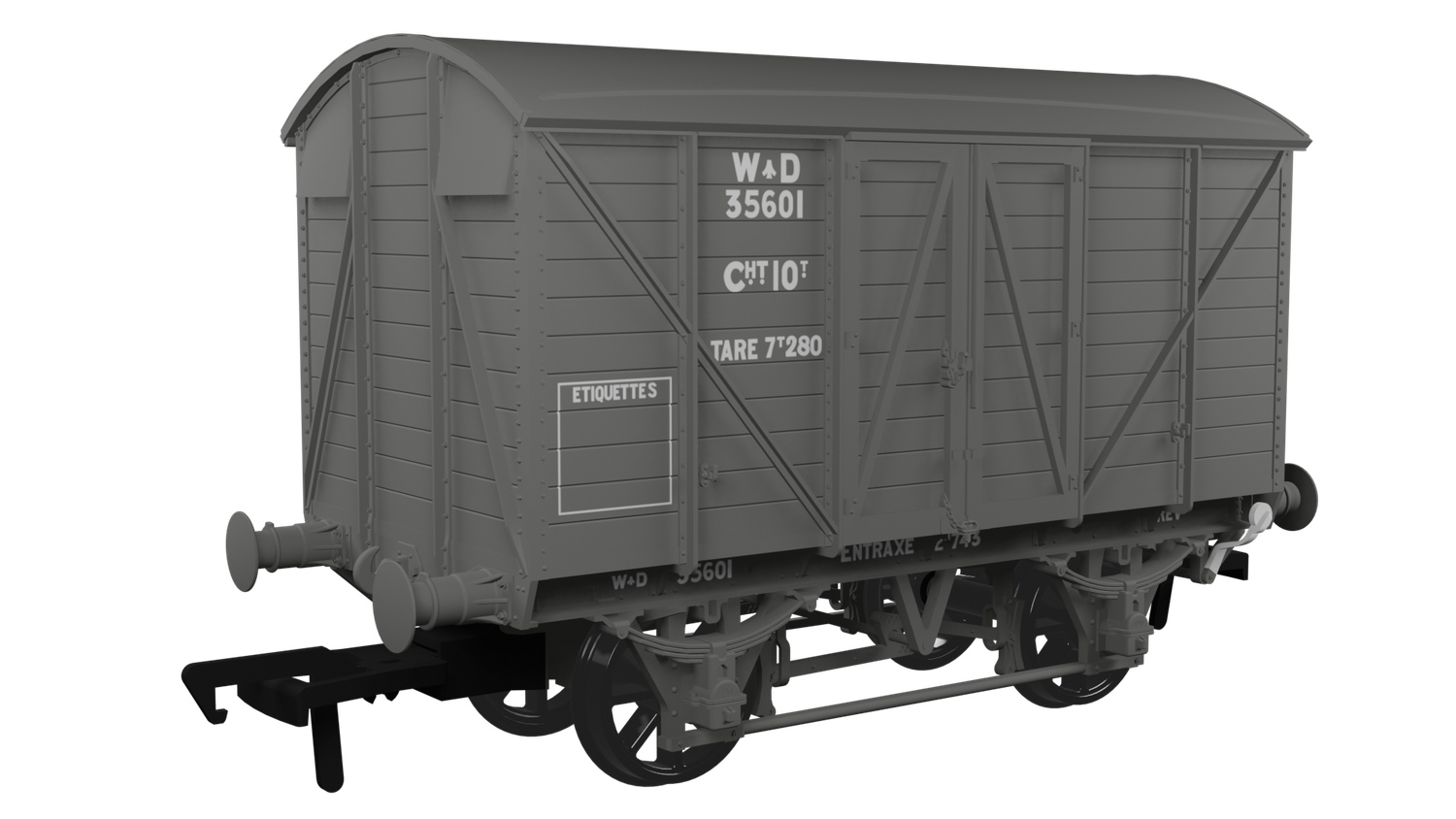 Rapido GWR Mink A Diagram V16 Van War Department No.35601 [944028]