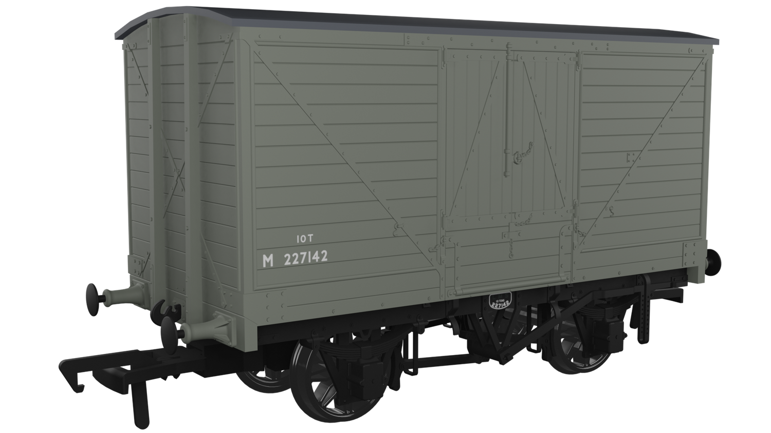 Rapido Dia.88 10T Van, No.M227142, BR Grey [945010]