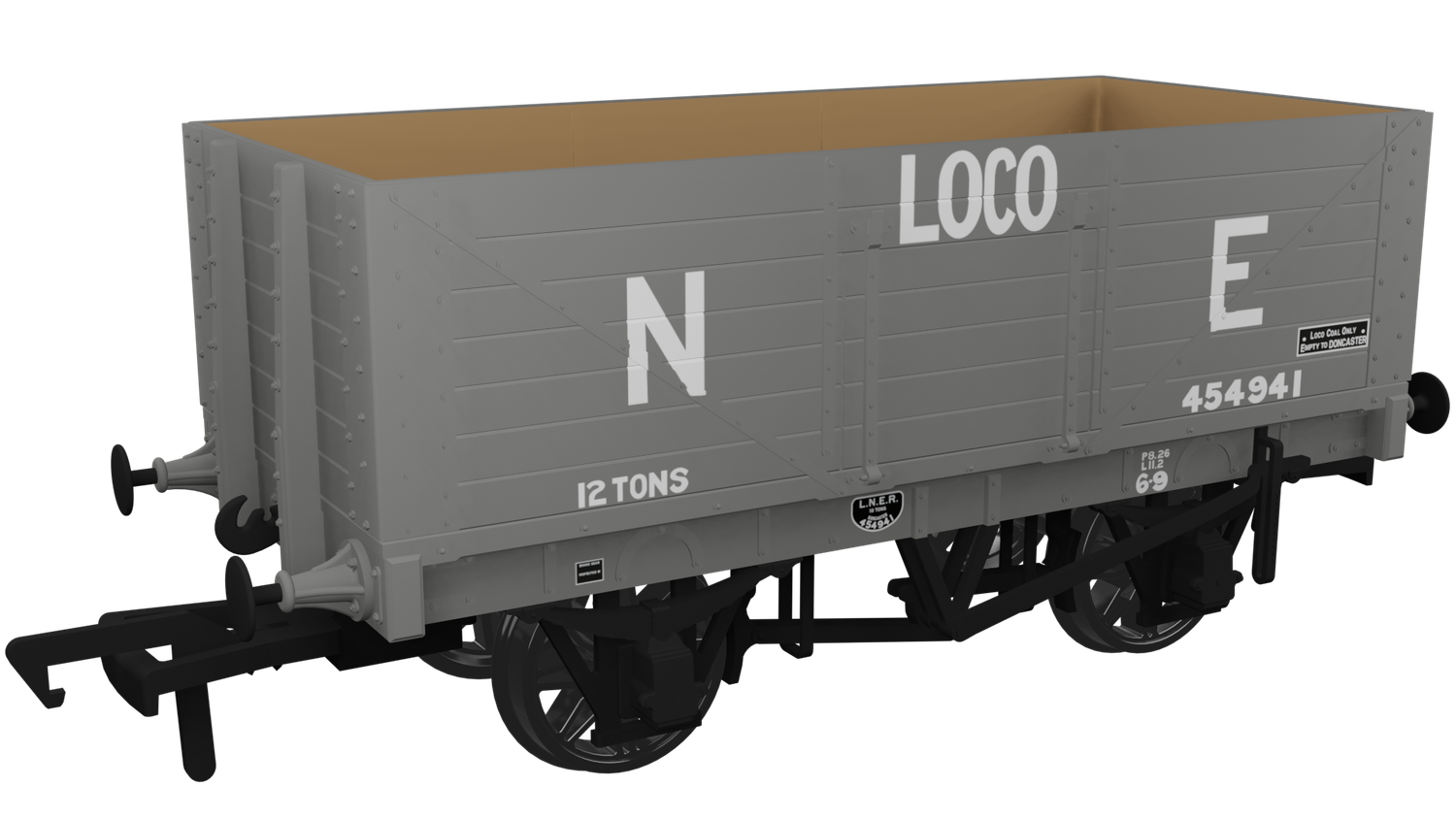 Rapido RCH 1907 SECR 7-Plank LNER (Early) No.454941 [967413]