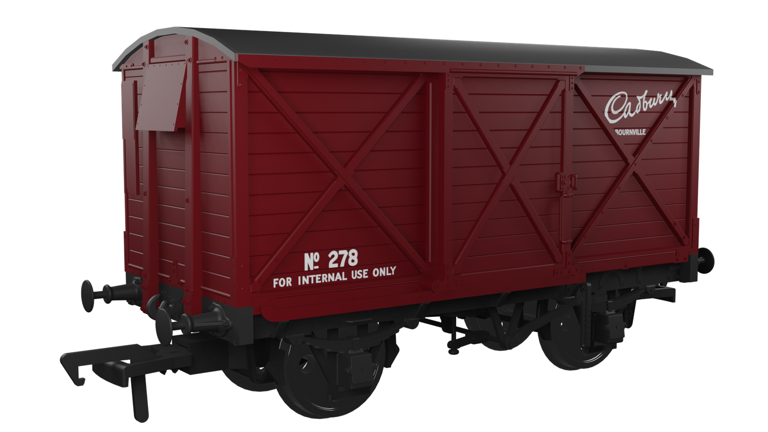 Rapido CR Dia.67 10t Van, Cadbury No.278 [976022]