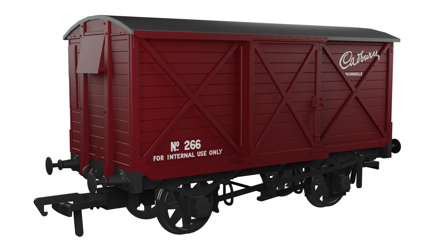 Rapido CR Dia.67 10t Van, Cadbury No.266 [976021]