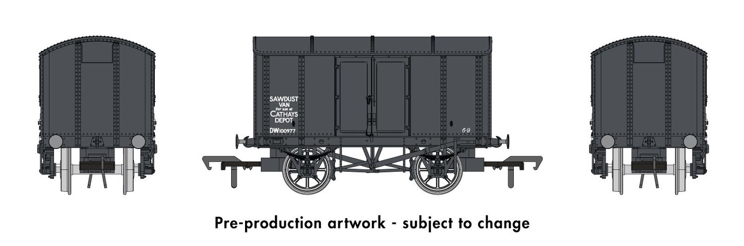 Rapido Iron Mink No.DW100977, BR Departmental [908018]