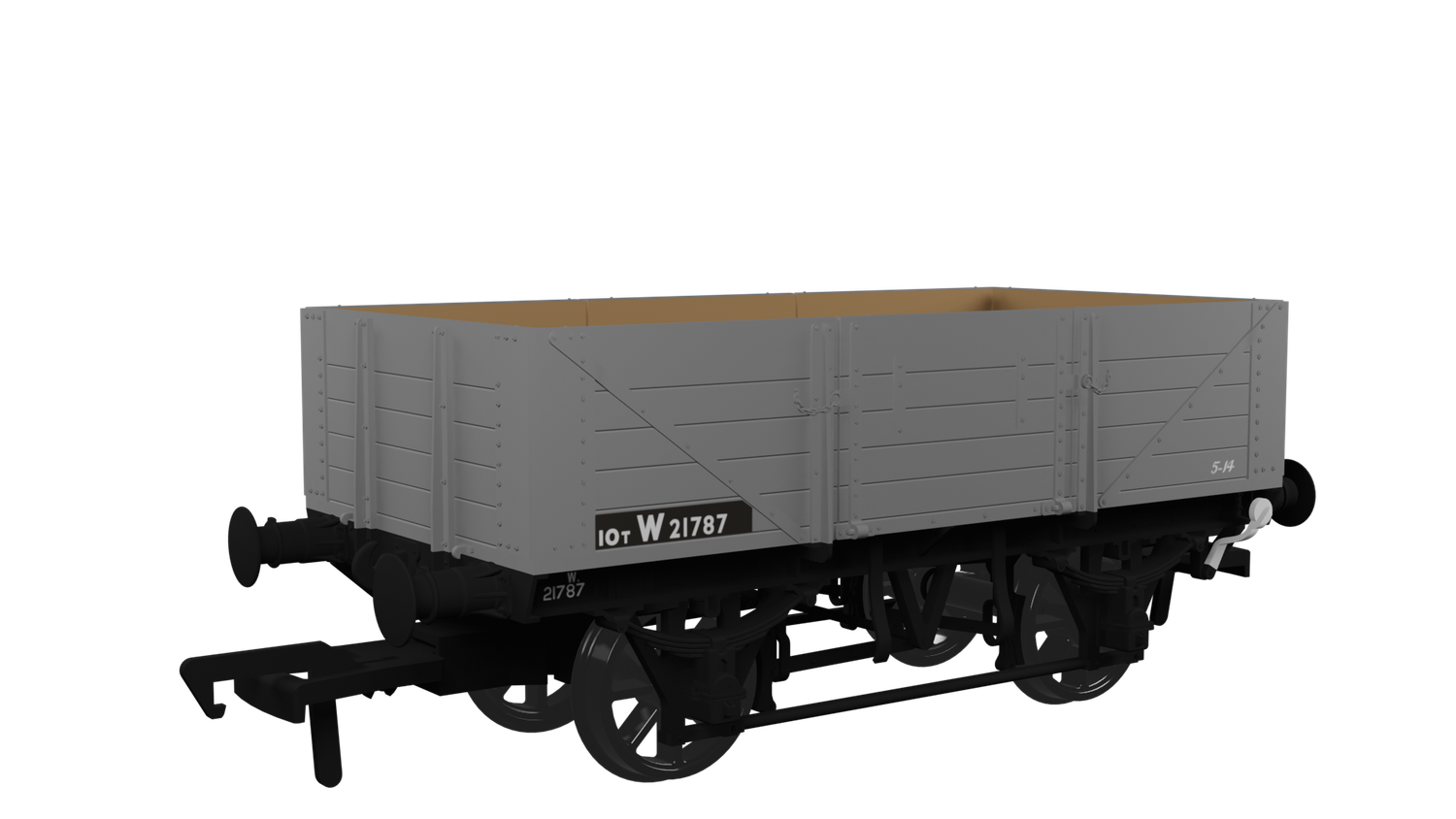 Rapido GWR 5-Plank Open Wagon Diagram O11 BR No.W21787 [943010]