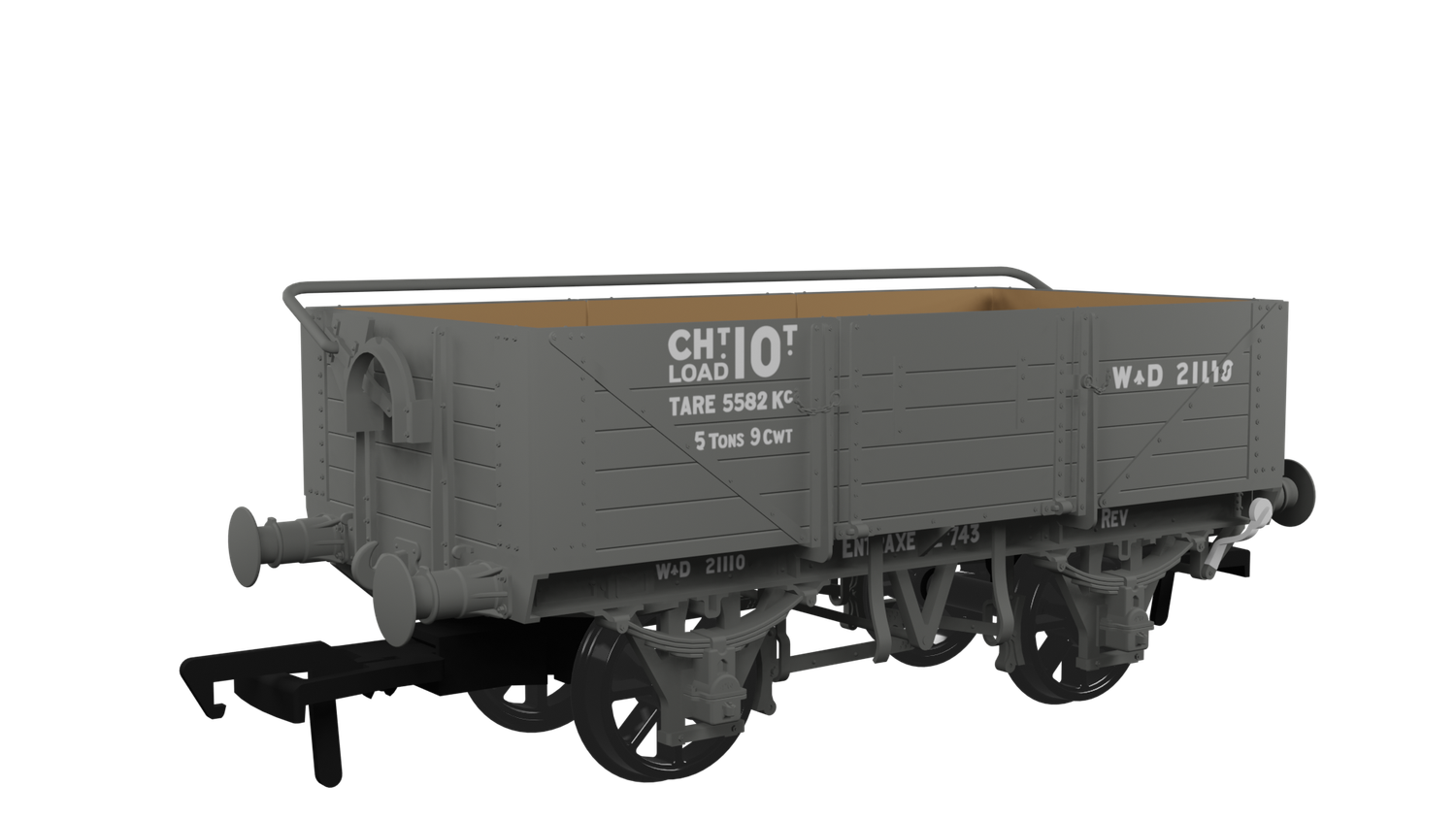 Rapido GWR 5-Plank Open Wagon Diagram O11 War Department No.21110 [943026]