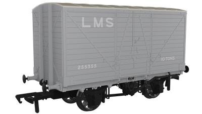 Rapido Dia.88 10T Van, No.255355, LMS Grey (pre-1936) [945004]