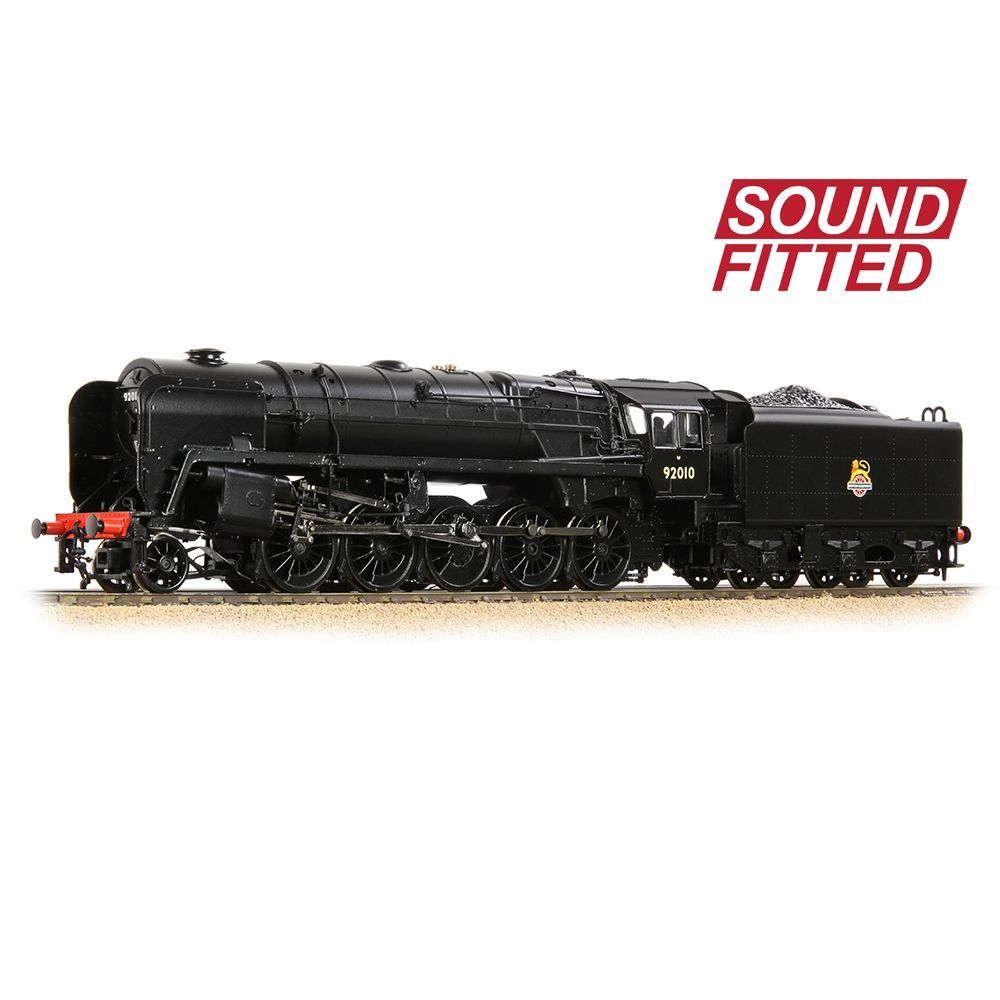Bachmann Branchline BR Standard Class 9F with BR1F Tender 92010 BR Black (Early Crest), DCC SOUND FITTED [32-852BSF]