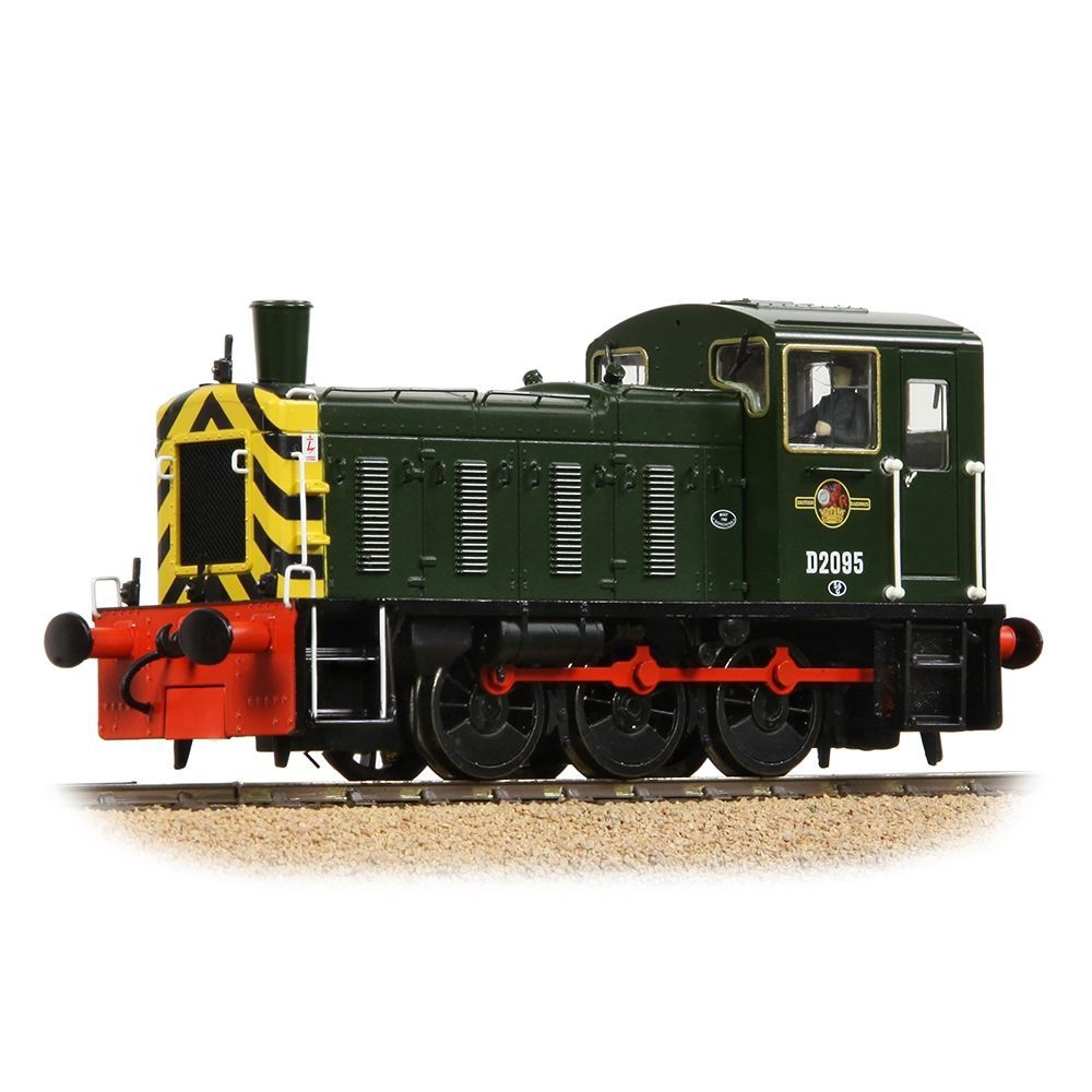 Bachmann Branchline Class 03 D2095 BR Green (Wasp Stripes) [31-364A]