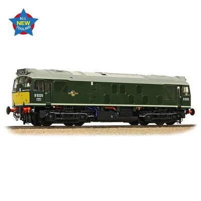 Bachmann Branchline Class 25/1 D5225 BR Green (Small Yellow Panels) [32-343]