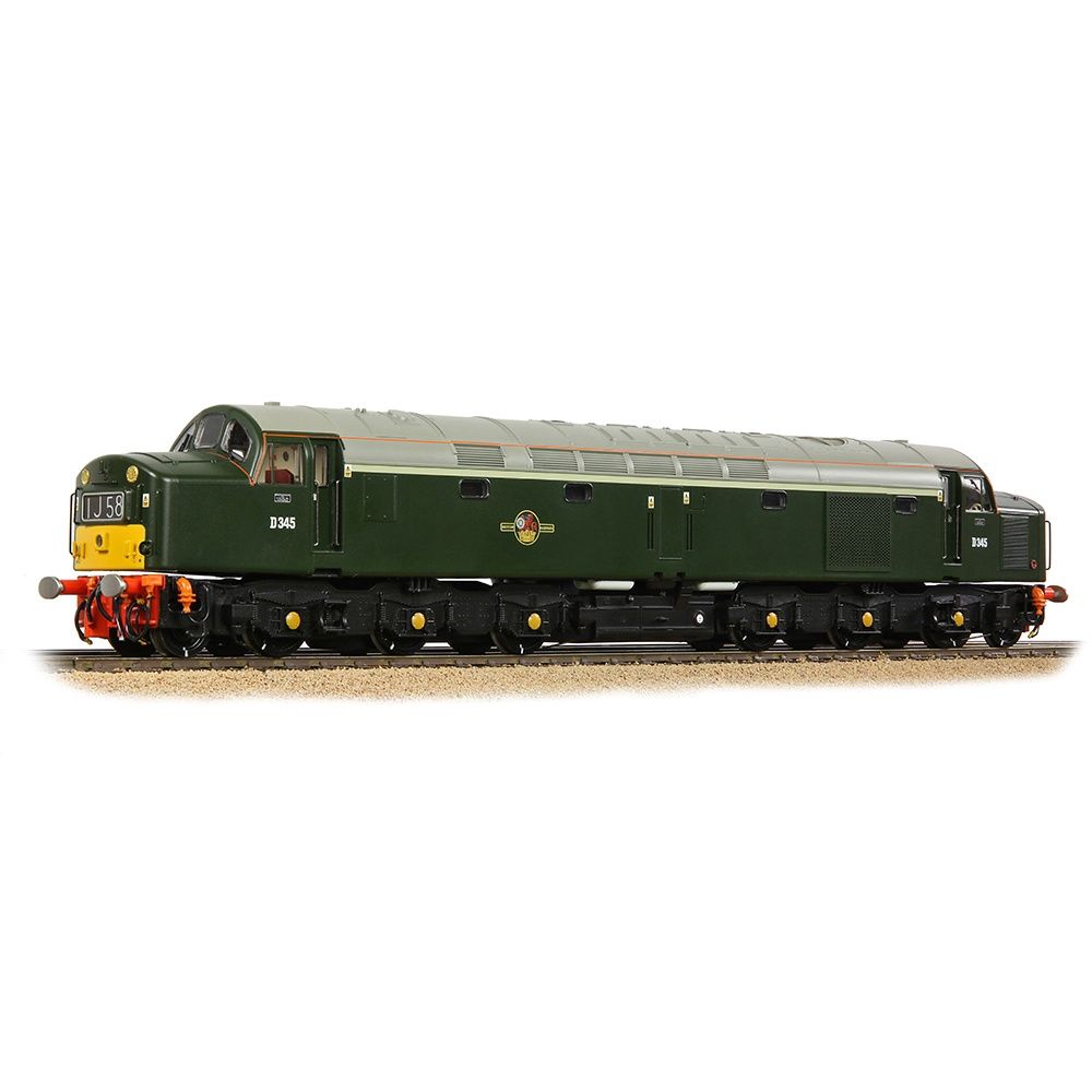 Bachmann Branchline Class 40 Centre Headcode D345 BR Green (Small Yellow Panels) [32-491]