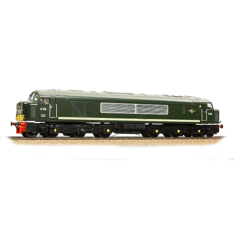 Bachmann Branchline Class 46 Centre Headcode D138 BR Green (Small Yellow Panels) [32-702A]