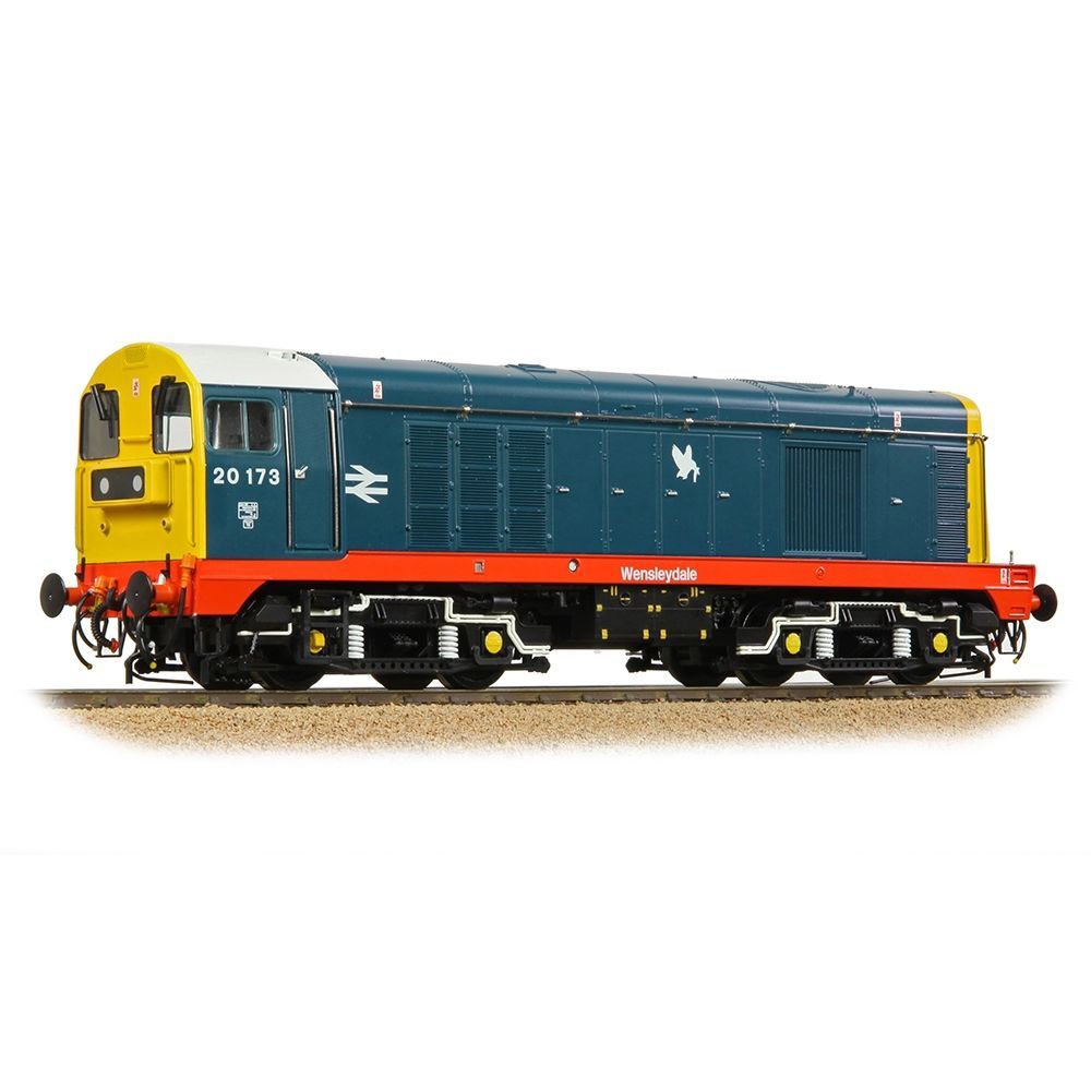 Bachmann Branchline Class 20/0 Headcode Box 20173 &#39;Wensleydale&#39; BR Blue (Red Solebar) [35-358]