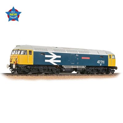 Bachmann Branchline Class 47/7 47711 'Greyfriars Bobby' BR Blue (Large Logo) [35-415] [*Summer Sale - SAVE £35.96!]