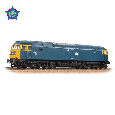 Bachmann Branchline Class 47/4 47435 BR Blue [35-414] [*Summer Sale - SAVE £35.96!]