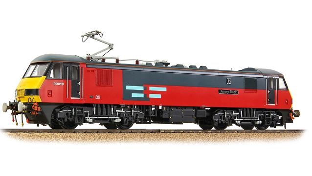 Bachmann Branchline Class 90 90019 &#39;Penny Black&#39; Rail Express Systems [32-614]