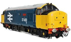 Bachmann Branchline Class 37/4 Refurbished 37430 &#39;Cwmbran&#39; BR Blue (Large Logo) [35-335]