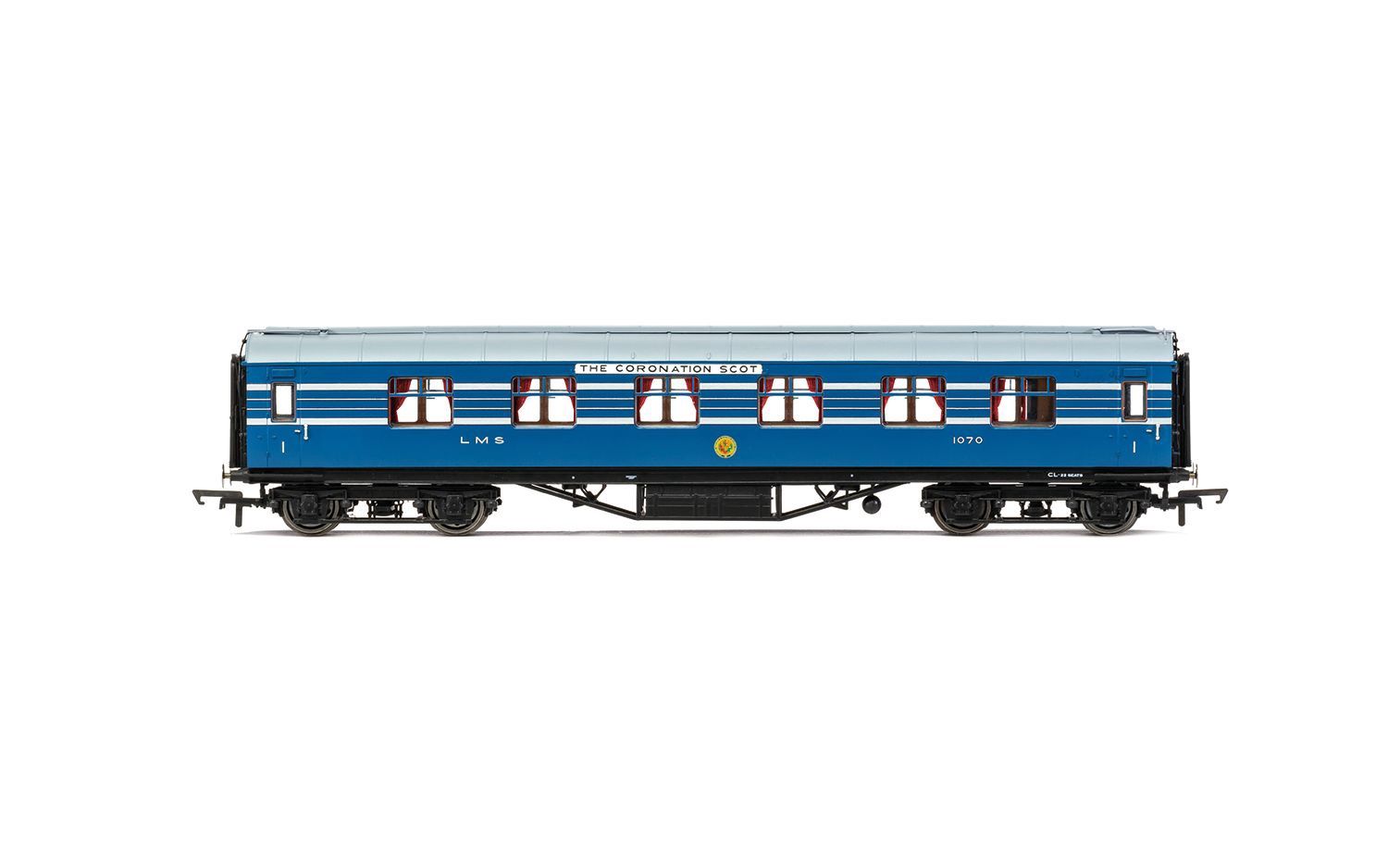 Hornby R40053 LMS, Stanier D1960 Coronation Scot 57&#39; FK, 1070- Era 3 [25% Off!*]