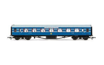 Hornby R40055 LMS, Stanier D1902 Coronation Scot 65&#39; RFO, 7508- Era 3 [25% Off!*]