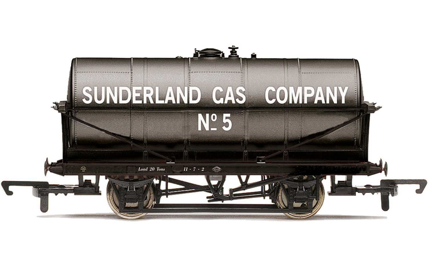 Hornby R60035 20T Tank Wagon, Sunderland Gas Company - Era 2/3 [25% Off!*]