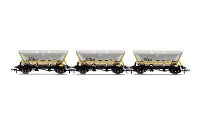 Hornby R60067 HFA Hopper Wagons, Three Pack, BR Coal Sector - Era 8 [25% Off!*]
