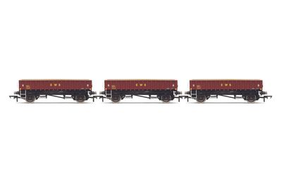 Hornby R60161 MHA Ballast Wagon, Three Pack, EWS - Era 9 [25% Off!*]