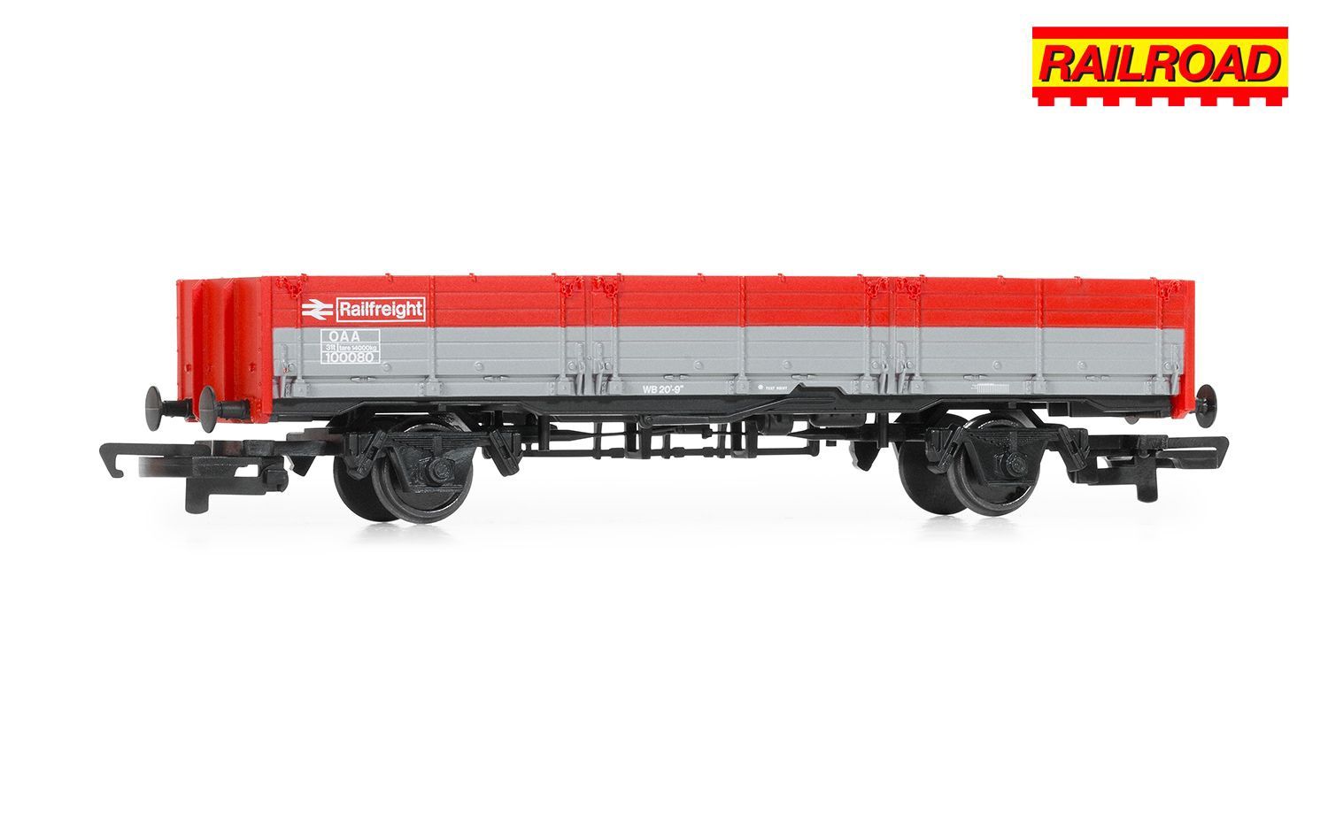Hornby R60142 RailRoad &#39;ZDA&#39; 45 Ton Open &#39;Squid&#39; Wagon, 100080 - Era 7 [25% Off!*]