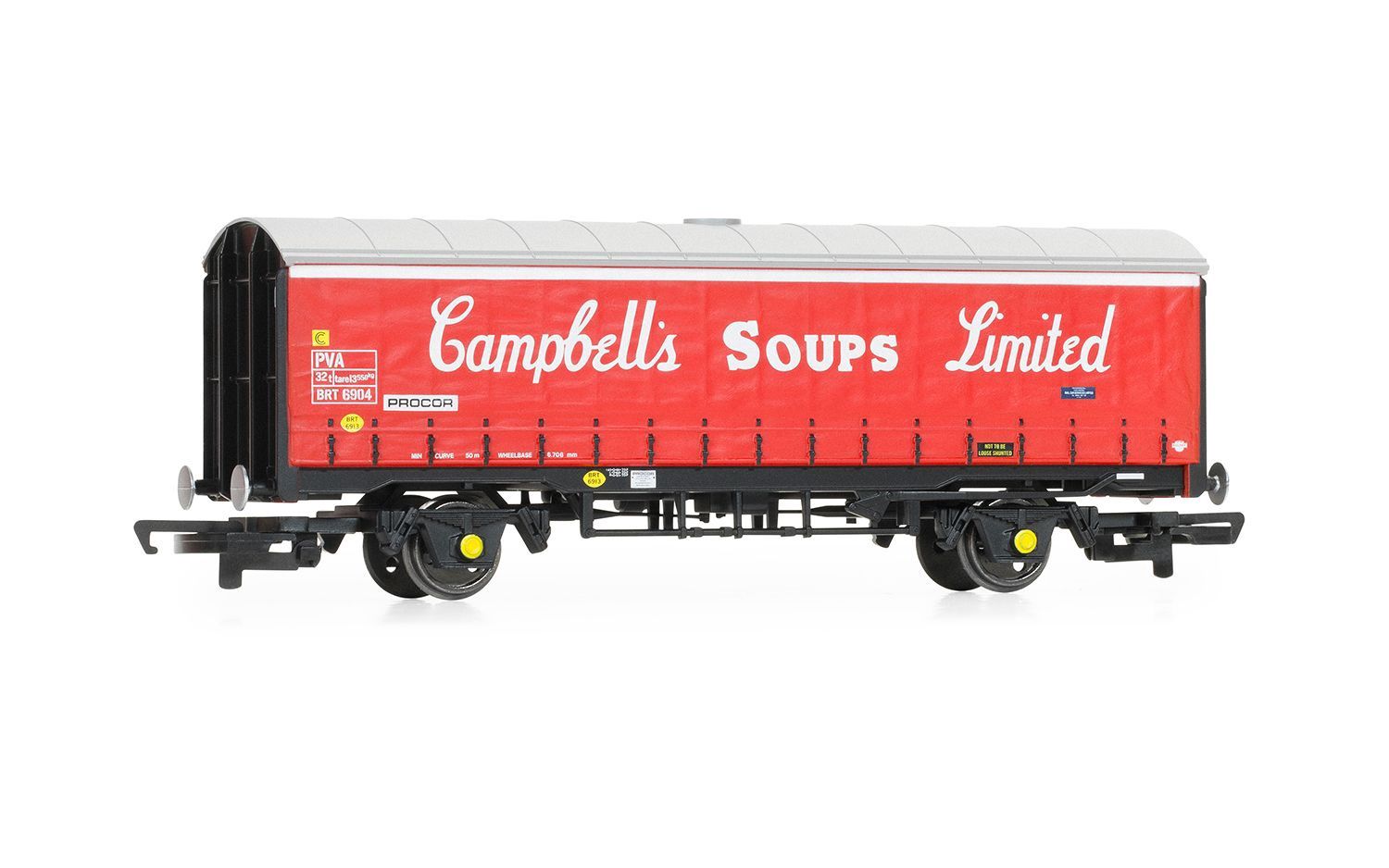 Hornby R60217 Campbell&#39;s Soups Limited, PVA - Era 8 [25% Off!*]