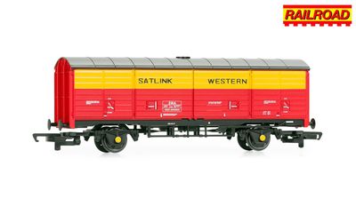 Hornby R60229 RailRoad Satlink Western, 45t ZRA Closed Van, KDC201003 - Era 8 [25% Off!*]