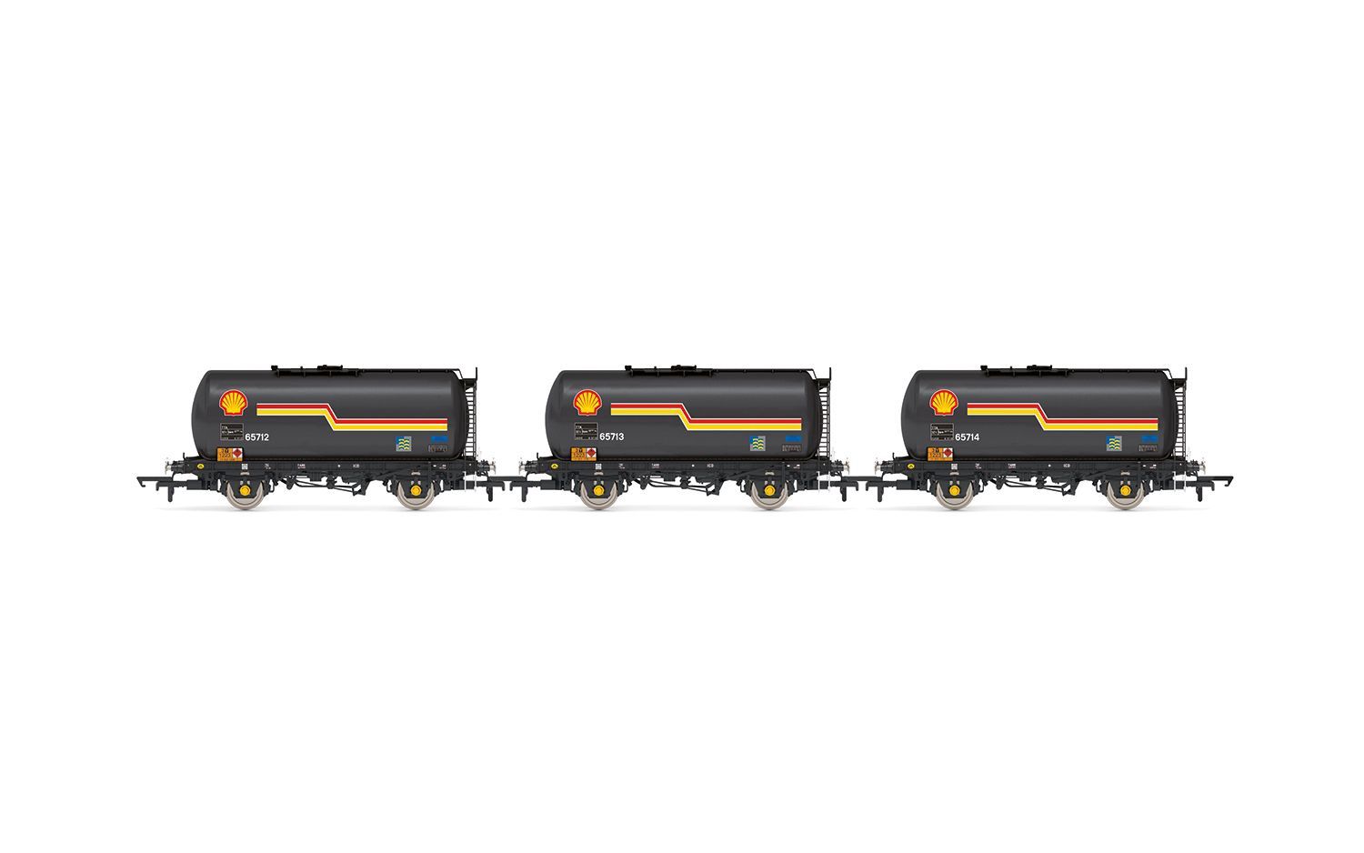 Hornby R60259 Shell, TTA Tank Wagon Triple Pack - Era 8 [25% Off!*]