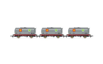 Hornby R60260 Shell-Mex, TTA Tank Wagon Triple Pack - Era 8 [25% Off!*]
