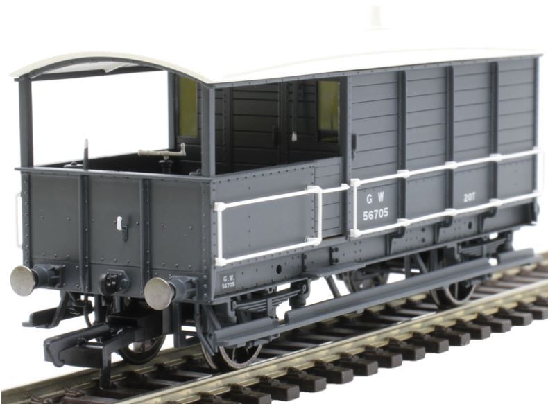Hornby R6921 GWR, AA15 20T &#39;Toad&#39; Goods Brake Van, 56705 - Era 3 [25% Off!*]