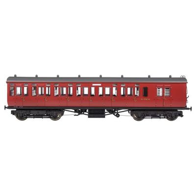 Dapol GWR Toplight Mainline City BR Maroon 2nd Brake 3758 S6 [4P-020-502]