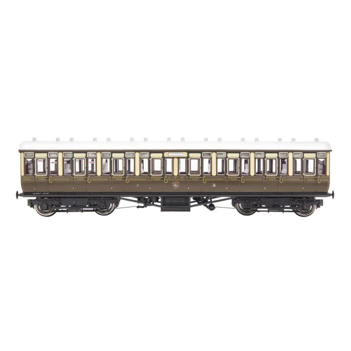 Dapol GWR Toplight Mainline City Lined Choc/Cm All 3rd 3903 S2 [4P-020-111]
