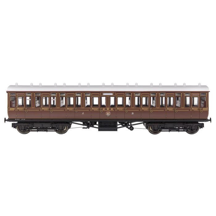 Dapol GWR Toplight Mainline City Lined Crimson All 3rd 3901 S1 [4P-020-011]