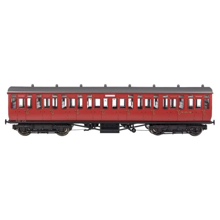 Dapol GWR Toplight Mainline City BR Maroon All 2nd 3911 S6 [4P-020-511]