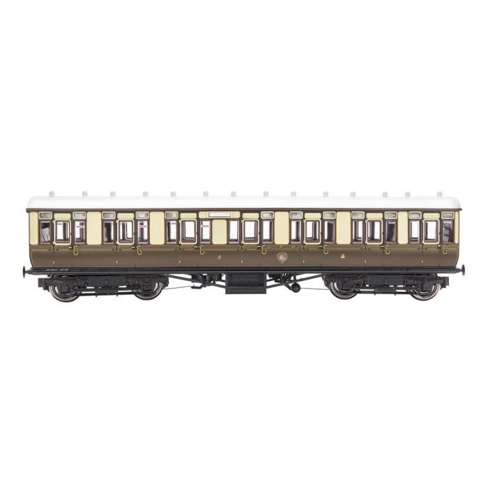 Dapol GWR Toplight Mainline City Lined Choc/Cm Composite 7904 S2 [4P-020-122]
