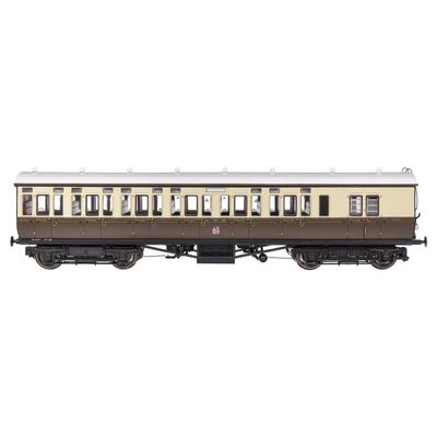 Dapol GWR Toplight Mainline City T Cty Choc/Cm 3rd Brake 3751 S3 [4P-020-201]