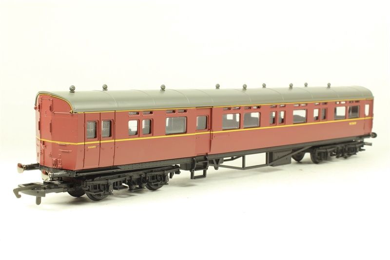Hornby R4100E GWR Auto Trailer W194W BR Maroon Autocoach [25% Off!*]