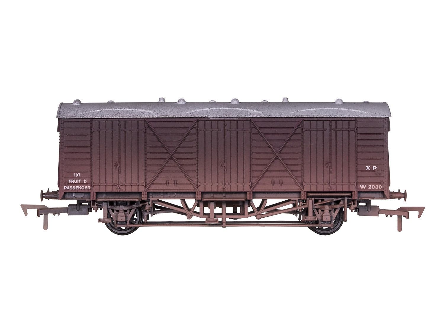 Dapol Fruit D BR Maroon W2030 Weathered [4F-014-050]