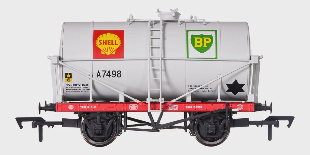 Dapol 14t Class A Tank Wagon BP Silver A7498 [4F-058-002]