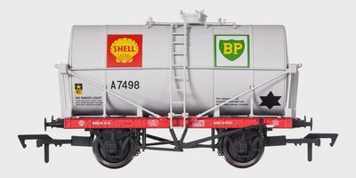 Dapol 14t Class A Tank Wagon BP Silver A7498 [4F-058-002]