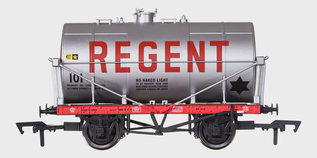 Dapol 14t Class A Tank Wagon Regent Silver 101 [4F-058-003]