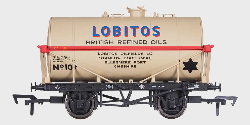Dapol 14t Class A Tank Wagon Lobitos Stone 107 [4F-058-005]
