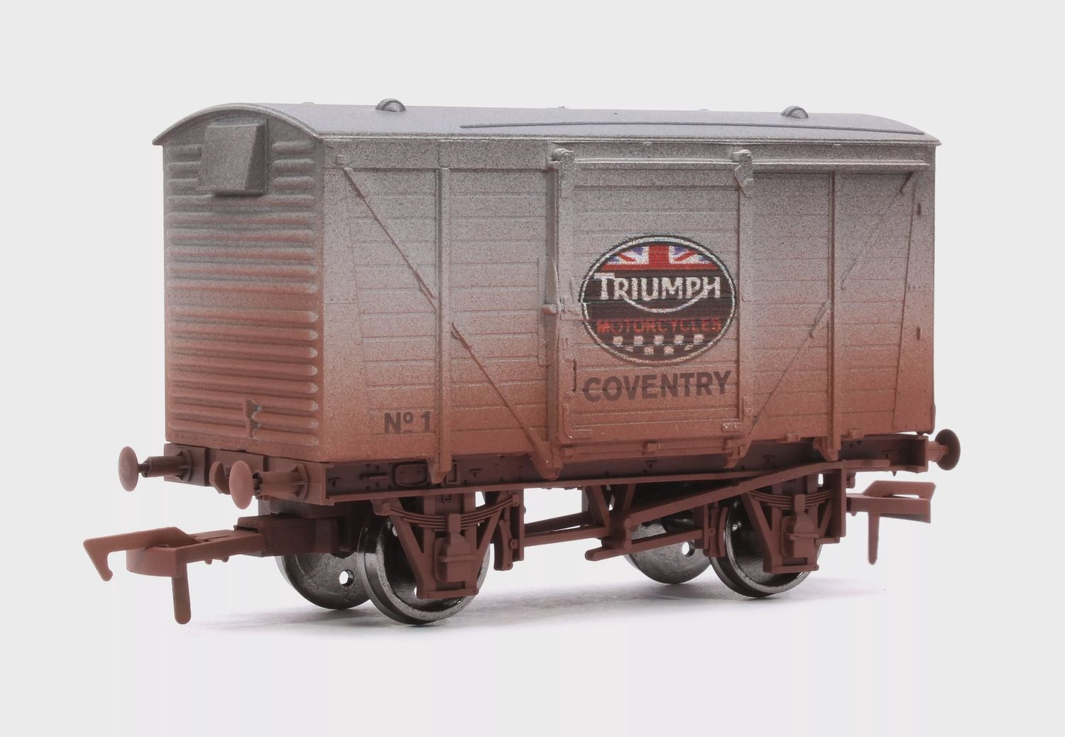 Dapol Ventilated Van Triumph No.1 Weathered [4F-011-127]