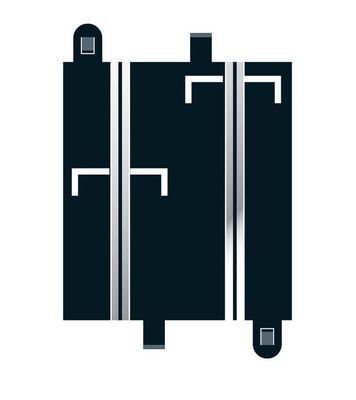 Scalextric C7018 Starter Grid 175mm x 2