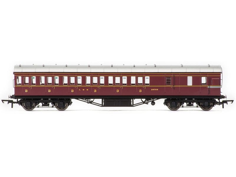 Hornby R4677C LMS, Period III Non-Corridor 57&#39; Third Class Brake, 20755 - Era 3 [25% Off!*]