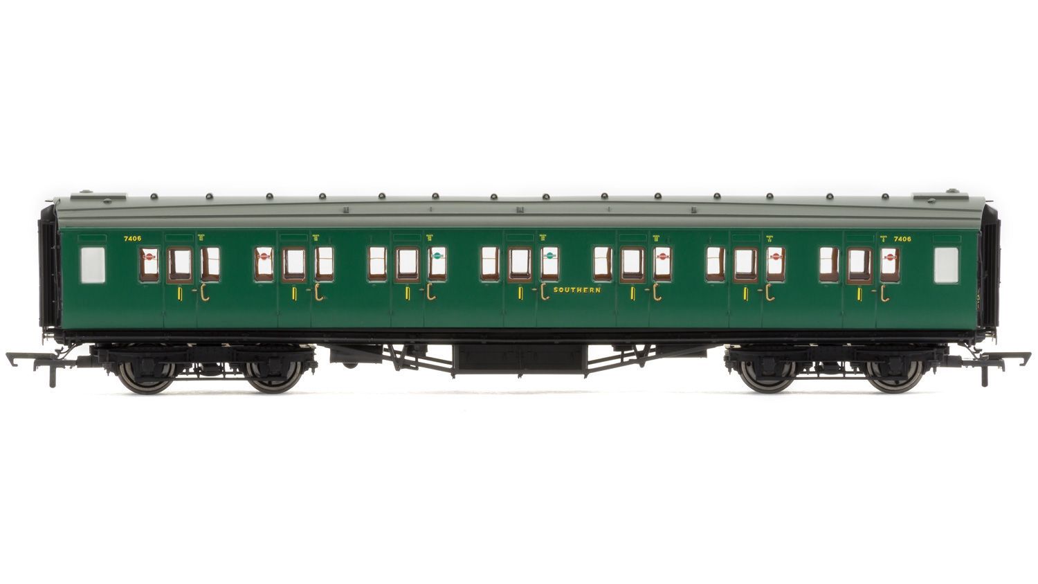Hornby R4734 SR, Maunsell Corridor First Class, 7406 - Era 3 [25% Off!*]