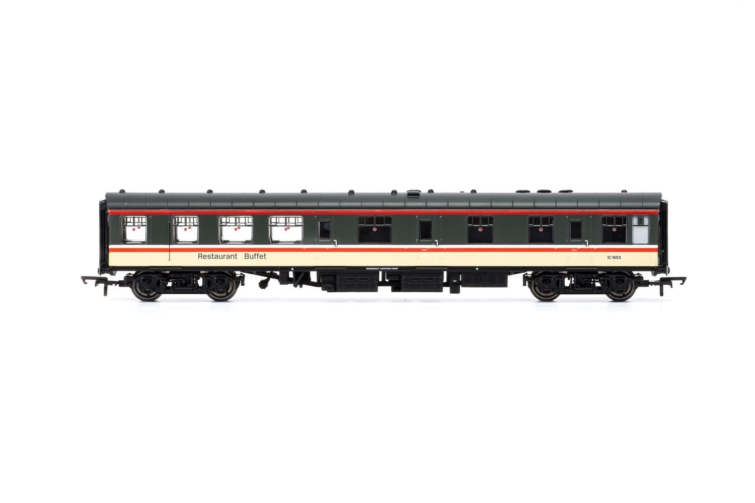 Hornby R4974A BR Intercity, Mk1 RB(R), 1981 - Era 8 [25% Off!*]