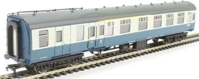 Bachmann Branchline BR Mk1 BCK Brake Composite Corridor Blue &amp; Grey [39-225A]